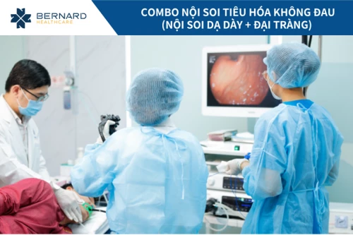 Combo Nội soi tiêu hoá không đau